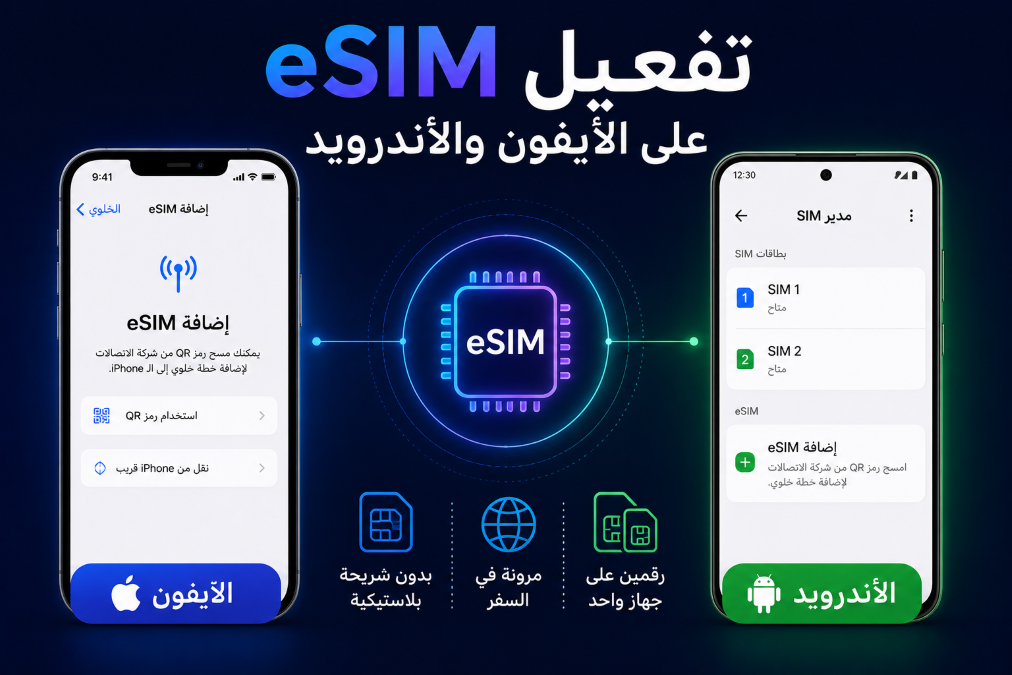 تفعيل eSIM