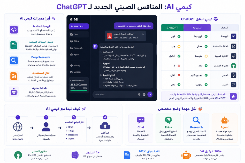 أبرز مميزات كيمي AI