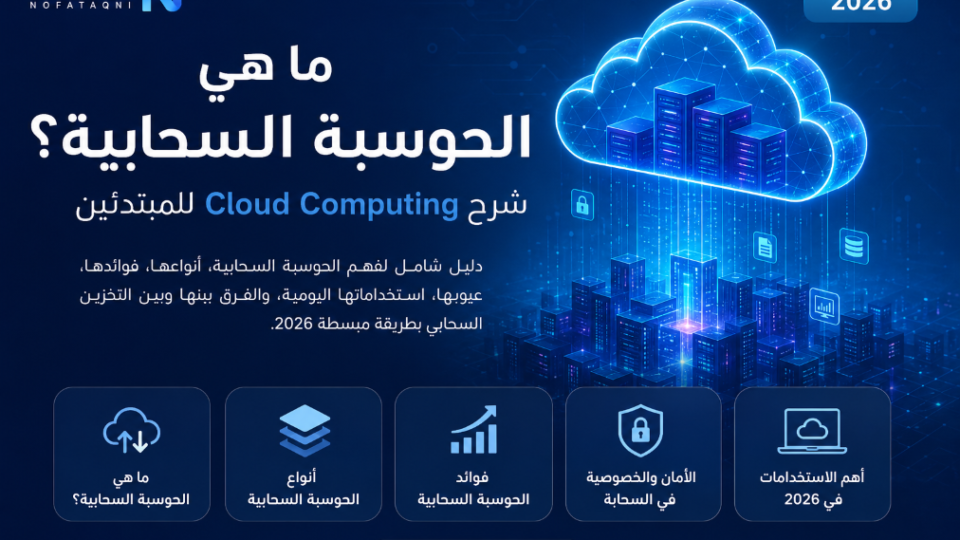ما هي الحوسبة السحابية؟ شرح Cloud Computing للمبتدئين 2026